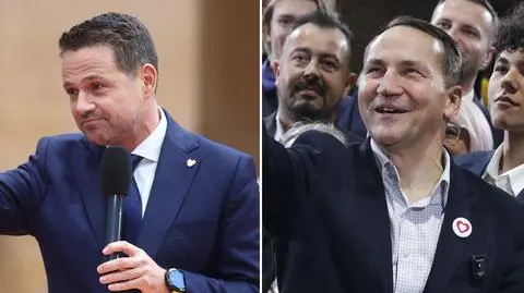 Trzaskowski: wszędzie mam przewagę. Sikorski: dogoniłem współzawodnika