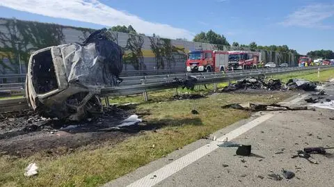 Bmw kierowane przez 22-latka spłonęło