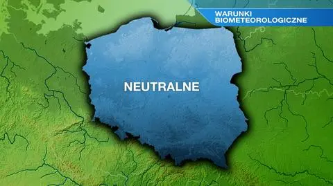 Warunki biometeorologiczne w sobotę