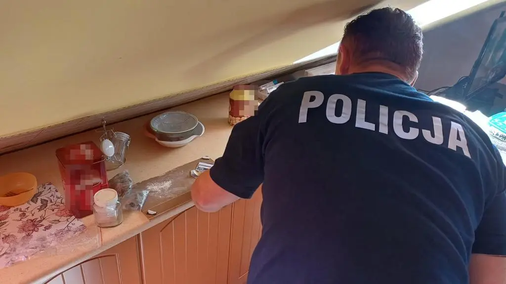 Policjanci znaleźli narkotyki w doniczce i butach