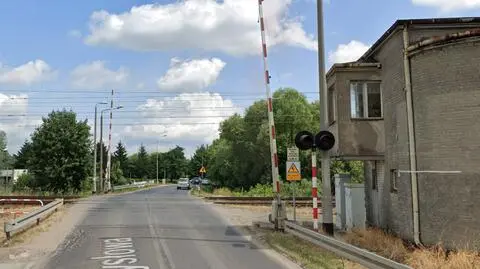 Przejazd kolejowy w Aleksandrowie Kujawskim