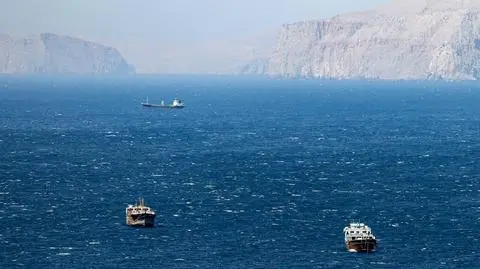 Statki przy Cieśninie Ormuz (24.06.2025 r.)