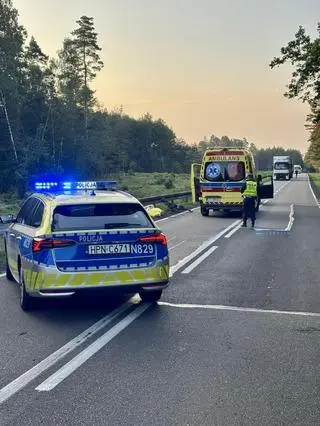 Do tragedii doszło na drodze krajowej nr 21