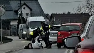 Kierowca został zatrzymany 