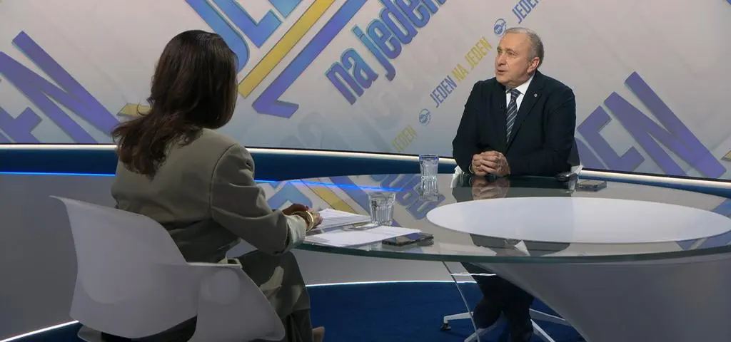 Grzegorz Schetyna w "Jeden na jeden" w TVN24