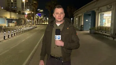 "Słychać kolejne alarmy przeciwlotnicze". Relacja Wojciecha Bojanowskiego z Tel Awiwu