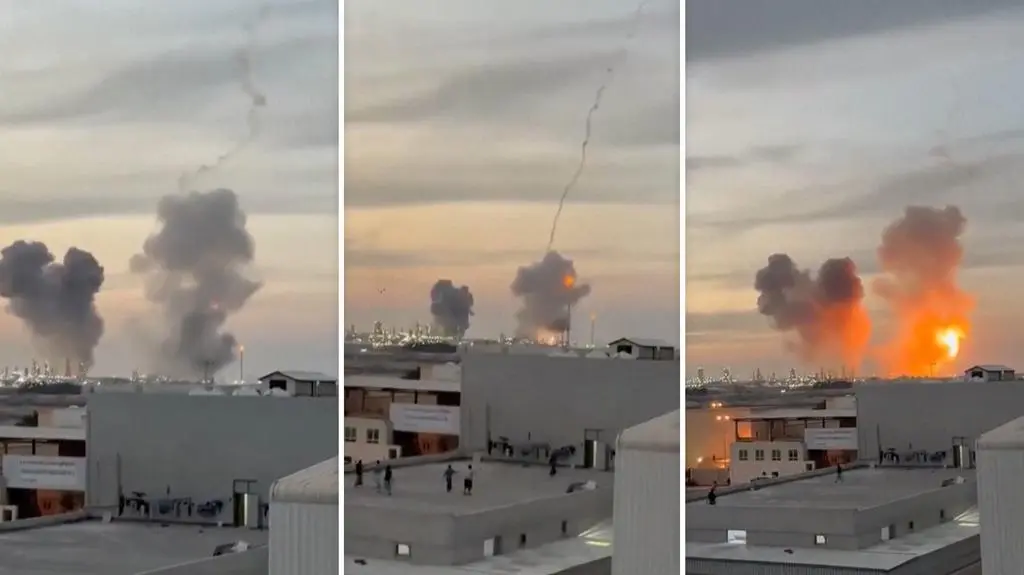 Pożar w głównej rafinerii kraju po irańskim ataku