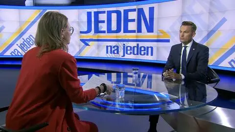 Arkadiusz Myrcha w "Jeden na jeden". Oglądaj na żywo