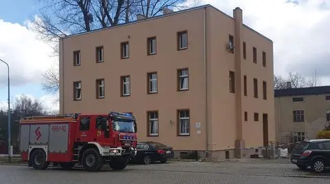 Do zdarzenia doszło w budynku wielorodzinnym w Ścinawie