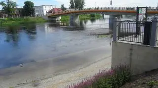 W Koninie Warta wylała z koryta 