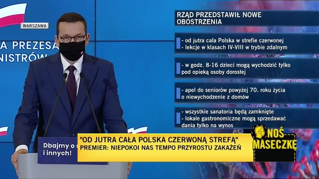 premier o wizytach na cmentarzach w trakcie Wszystkich Świętych