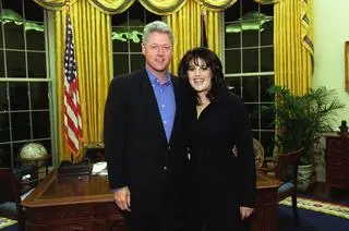 Bill Clinton i Monica Lewinsky w lutym 1997 roku