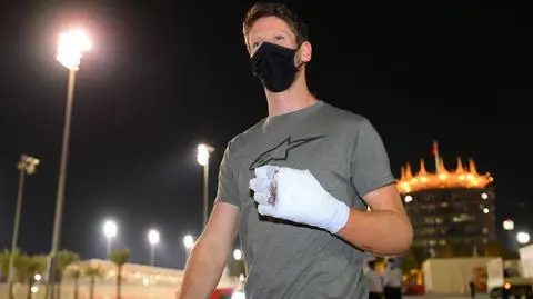 Grosjean zrezygnował z rywalizacji w Abu Zabi. "Musimy być ostrożni"