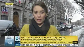 Paryż: zastrzelono domniemanego terrorystę