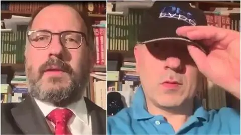 "Żegnam brodę, żegnam okulary". Burmistrz zmienił wygląd i ruszył w miasto sprawdzić, kto trzyma się zasad