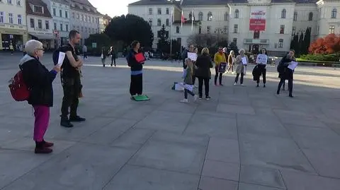Milczący protest w Bydgoszczy