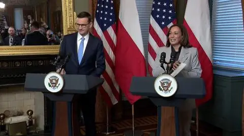 Kamala Harris: z wielką przyjemnością podejmuję pana premiera Morawieckiego w Białym Domu 