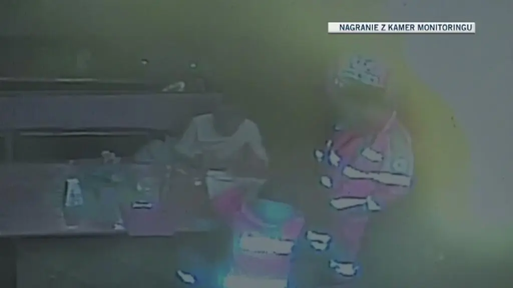 Całe zajście zarejestrował monitoring