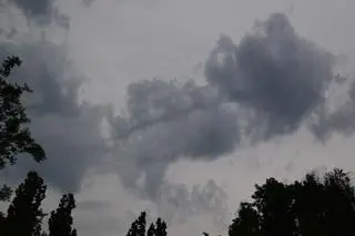 Chmura rolkowa nad Częstochową 