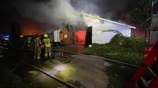 W kurniku nie było drobiu. Nie ucierpiały też żadne postronne osoby