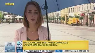 Nastolatkowie sami robili dopalacze. 9 osób w szpitalu