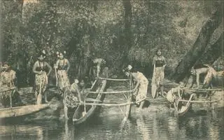 Pokaz ludów w zoo w Breslau