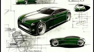 Wersja retro-futurystyczna