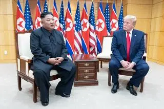 Kim Dzong Un i Donald Trump spotkali się po raz pierwszy w 2018 roku 