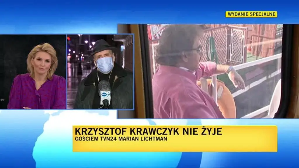 Lichtman wspomina, jak z Krawczykiem "złapali się za klapy"