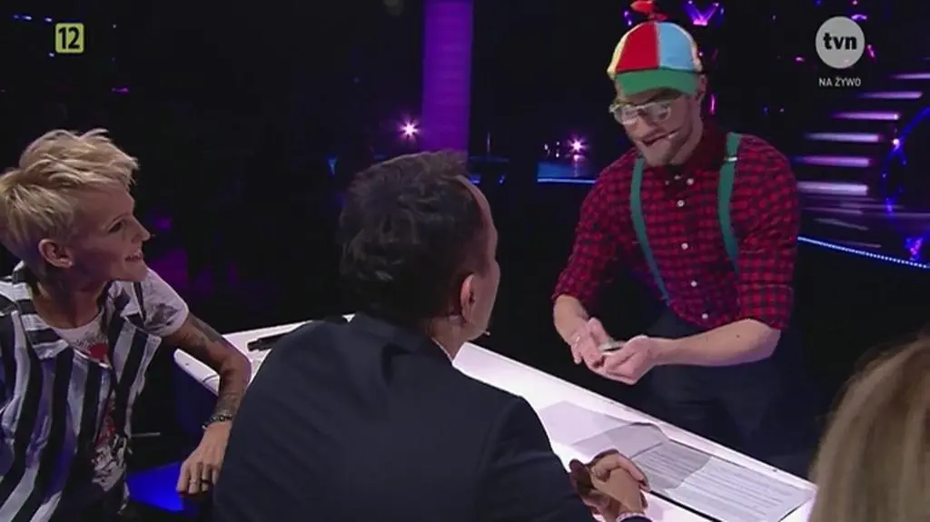 Magiczne sztuczki pokazał Przemek Lieske
