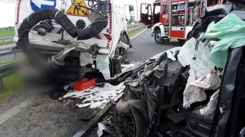 W wypadku zginął kierowca mercedesa