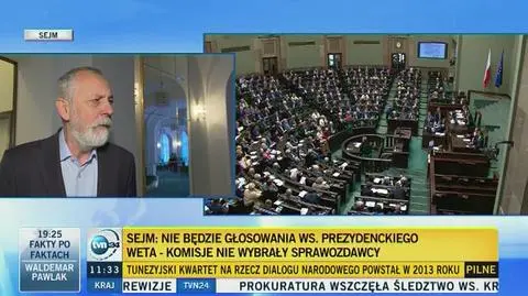 Po posiedzeniu sejmowych komisji w sprawie prezydenckiego weta