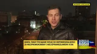 Wybuchy było słychać w Kijowie. Relacja reportera