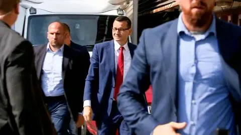 Premier Mateusz Morawiecki przy Nowogrodzkiej. W siedzibie PiS spędził ponad dwie godziny 