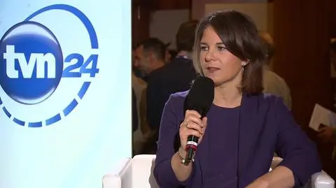 Rozmowa z szefową niemieckiej dyplomacji Annaleną Baerbock (rozmowa z października 2022 roku)