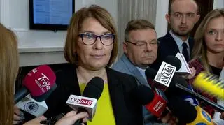 Mazurek: nie jestem zaskoczona orzeczeniem Trybunału