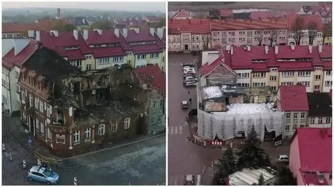 Kamienica w Mieszkowicach jest odbudowywana