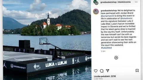 Parkiet na środku jeziora. Wyjątkowy event Luki Donczicza
