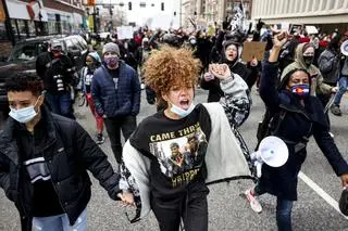 Protest ruchu Black Lives Matter