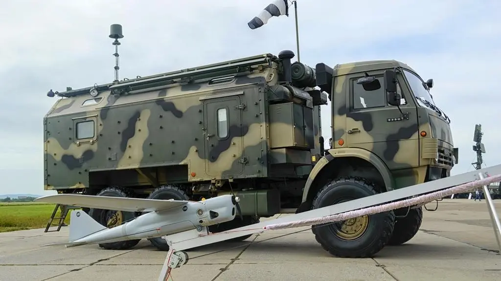 Rosyjski dron Orłan-10. Zdjęcie ilustracyjne 