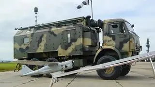 Rosyjski dron Orłan-10. Zdjęcie ilustracyjne 