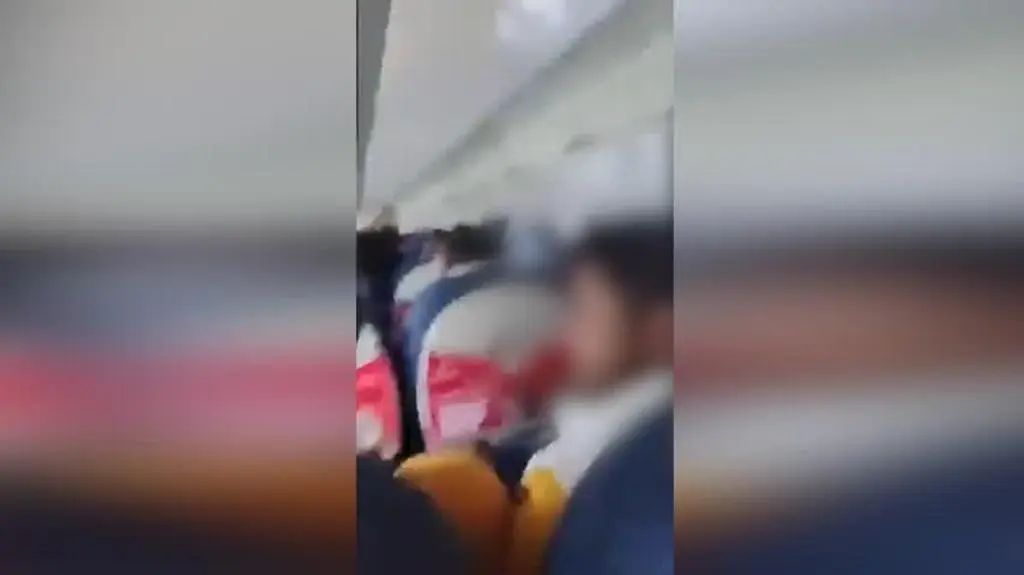 nagranie z samolotu