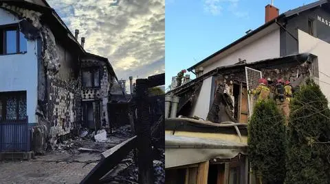 Pożar domu pomocy społecznej, 24 osoby w szpitalu. W tym policjant