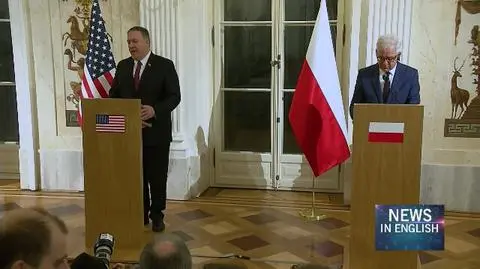 U.S. Secretary of State Mike Pompeo arrived in Poland