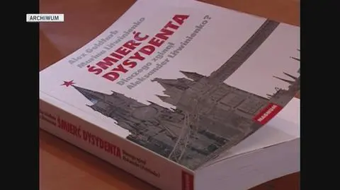Żona zamordowanego Aleksandra Litwinienki, Marina, oraz Alex Goldfarb byli gośćmi programu "Horyzont" (materiał archiwalny)