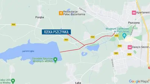 mapka rzeka