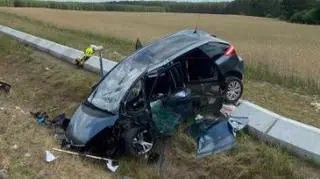 Brzezie. Wypadek z udziałem trzech aut