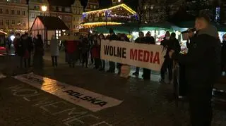 Protest we Wrocławiu