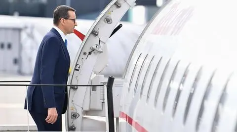 Rząd Tuska utajnił wykaz lotów Morawieckiego. I nie tylko jego