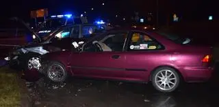 Do zdarzenia doszło na rondzie na granicy Dobczyc i Dziekanowic (woj. małopolskie)